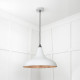 Smooth Copper Frankley Pendant Light  in Birch