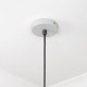 Smooth Copper Frankley Pendant Light  in Birch