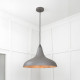 Smooth Copper Frankley Pendant Light  in Bluff