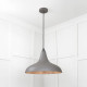 Smooth Copper Frankley Pendant Light  in Bluff