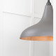 Smooth Copper Frankley Pendant Light  in Bluff