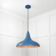 Smooth Copper Frankley Pendant Light  in Upstream