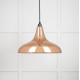 Smooth Copper Frankley Pendant Light