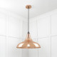 Smooth Copper Frankley Pendant Light
