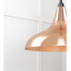 Smooth Copper Frankley Pendant Light