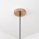 Smooth Copper Frankley Pendant Light
