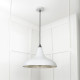 Smooth Nickel Frankley Pendant Light  in Birch