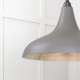 Smooth Nickel Frankley Pendant Light  in Bluff