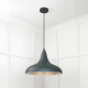 Smooth Nickel Frankley Pendant Light  in Dingle
