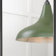 Smooth Nickel Frankley Pendant Light  in Heath