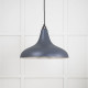 Smooth Nickel Frankley Pendant Light  in Slate