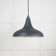 Smooth Nickel Frankley Pendant Light  in Soot