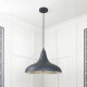 Smooth Nickel Frankley Pendant Light  in Soot