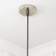 Smooth Nickel Frankley Pendant Light