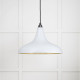 Smooth Brass Frankley Pendant Light  in Birch