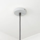 Smooth Brass Frankley Pendant Light  in Birch
