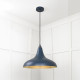 Smooth Brass Frankley Pendant Light  in Dusk
