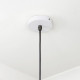 Smooth Brass Frankley Pendant Light  in Flock