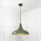 Smooth Brass Frankley Pendant Light  in Heath
