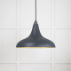 Smooth Brass Frankley Pendant Light  in Soot