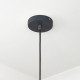 Smooth Brass Frankley Pendant Light  in Soot
