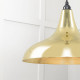 Smooth Brass Frankley Pendant Light