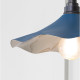 Smooth Nickel Flora Wall Light in Upstream