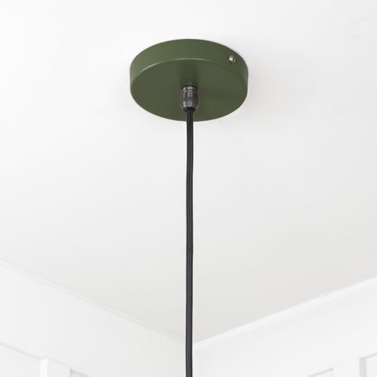 Smooth Copper Flora Pendant Light  in Heath