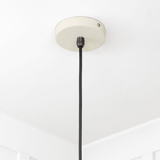 Smooth Copper Flora Pendant Light  in Teasel