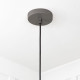 Smooth Nickel Flora Pendant Light  in Bluff