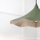 Smooth Nickel Flora Pendant Light  in Heath