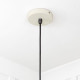 Smooth Nickel Flora Pendant Light  in Teasel