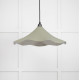 Smooth Nickel Flora Pendant Light  in Tump