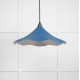 Smooth Nickel Flora Pendant Light  in Upstream