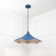 Smooth Nickel Flora Pendant Light  in Upstream