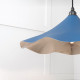 Smooth Nickel Flora Pendant Light  in Upstream