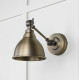 Aged Brass Brindley Wall Light