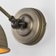 Aged Brass Brindley Wall Light
