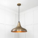 Aged Brass Frankley Pendant Light