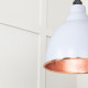 Smooth Copper Brindley Cluster Pendant Light in Birch