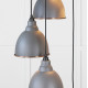 Smooth Copper Brindley Cluster Pendant Light in Bluff
