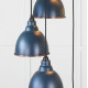 Smooth Copper Brindley Cluster Pendant Light in Dusk