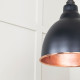 Smooth Copper Brindley Cluster Pendant Light in Elan Black