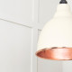Smooth Copper Brindley Cluster Pendant Light  in Teasel