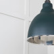 Smooth Nickel Brindley Cluster Pendant Light  in Dingle