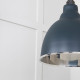 Smooth Nickel Brindley Cluster Pendant Light  in Soot