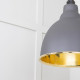 Smooth Brass Brindley Cluster Pendant Light  in Bluff