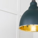 Smooth Brass Brindley Cluster Pendant Light  in Dingle