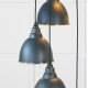 Smooth Brass Brindley Cluster Pendant Light  in Dingle