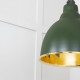 Smooth Brass Brindley Cluster Pendant Light  in Heath